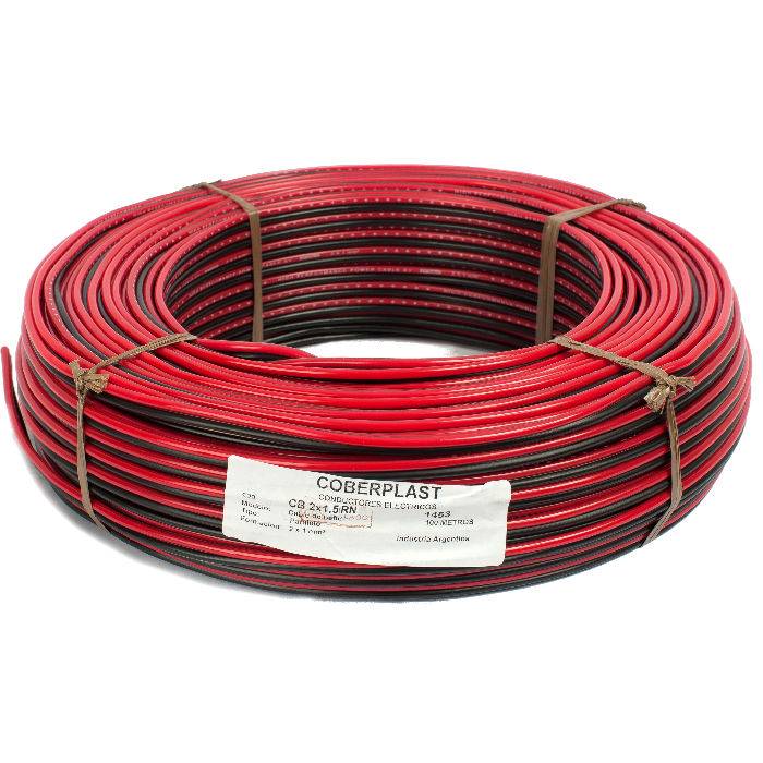 Cable Bafle 2x1.5 Rojo/negro