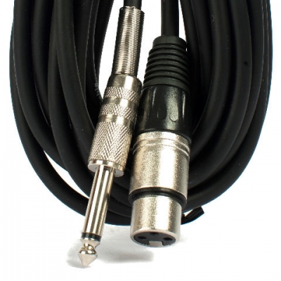 Cable Mic. 6m Canon-plug Ec.
