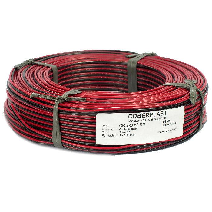 Cable Bafle 2x050 Rojo/negro