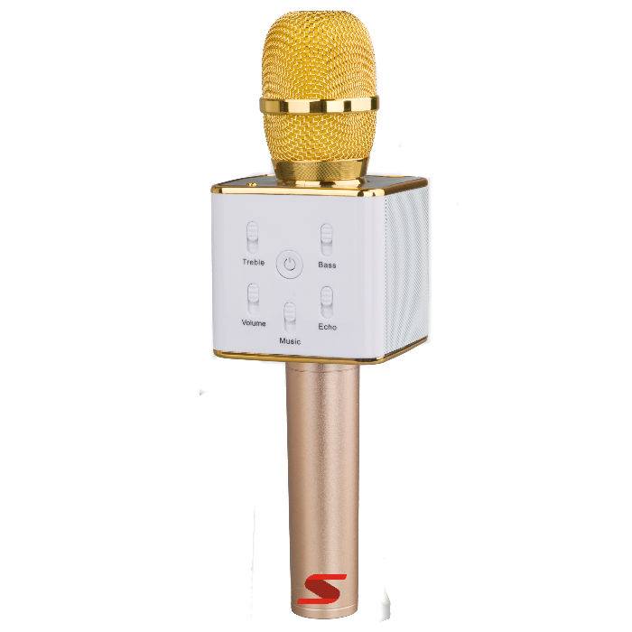 Micrófono Parlante Bluetooth Inalámbrico Karaoke + Estuche