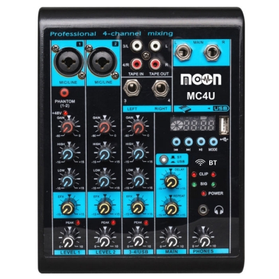 (*) Mixer Moon 4 Canales Wireless