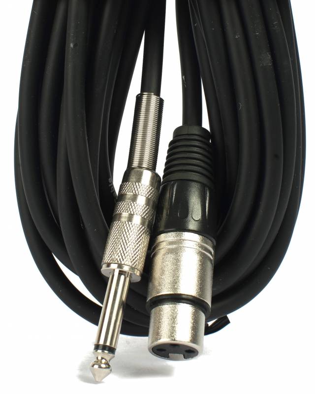 Cable Mic. 9m Canon-plug Ec.