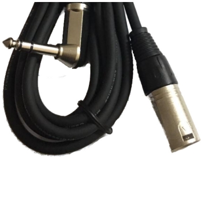 Cable De Microfono De 3mts Con Cable Canon Macho A Plug