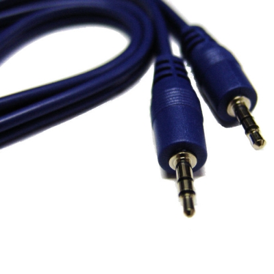Cable Armado Artekit Linea Blue De 3.5st X 3.5st Rca 4mts