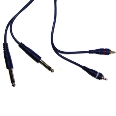 Cable Armado Artekit Linea Blue Doble 6.5m X 2rca 0.90mts